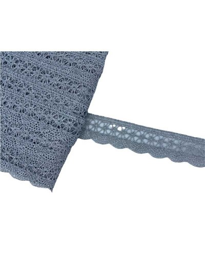 Passamaneria Pizzo Merletto Lurex Filo Metallic Tombolo Smerlato Archi Alto 2 Cm