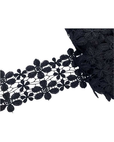 50 Cm Passamaneria Pizzo Macramè Lurex Merletto Fiore Fiorellino Ritagliabile Alto 10 Cm