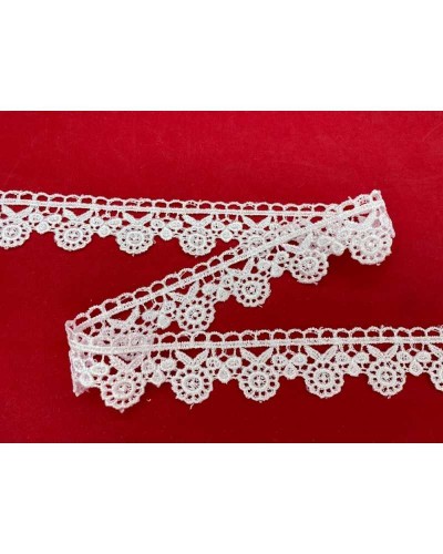 Passamaneria Smerlo Fiore Pizzo Merletto Macramè Alto 3 Cm