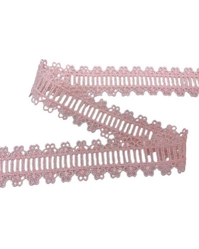 Passamaneria Pizzo Passanastro Ricamo Fiorellino Tramezzo Macramè Alto 3 Cm
