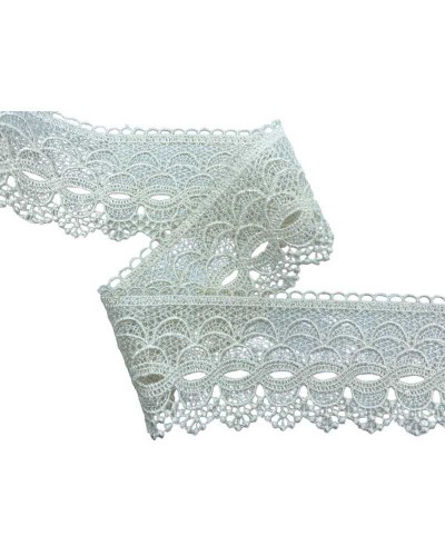 Passamaneria Pizzo Macramè Punta Disegno Archi Smerlato Alto 10 Cm