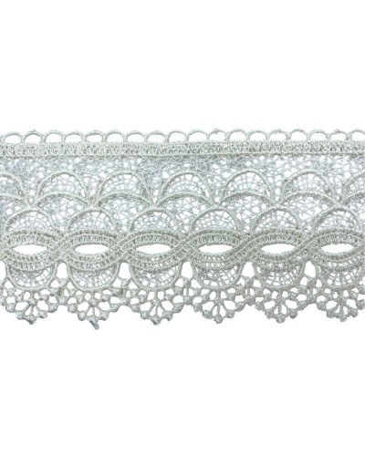 Passamaneria Pizzo Macramè Punta Disegno Archi Smerlato Alto 10 Cm
