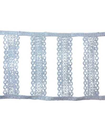 Passamaneria Pizzo Macramè Merletto Asole Tendina Infila Bastone Alta 14 Cm