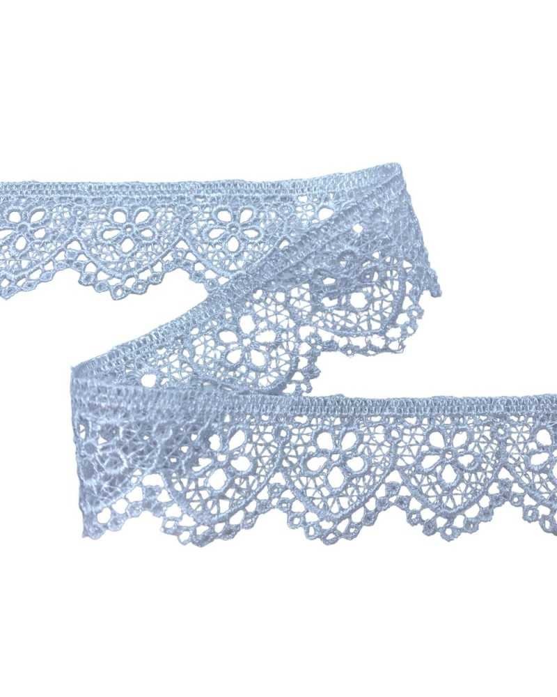 Passamaneria Pizzo Macramè Merletto Ricamo Fiore Smerlato Alto 3 Cm
