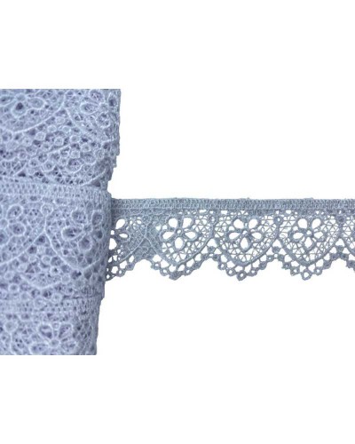 Passamaneria Pizzo Macramè Merletto Ricamo Fiore Smerlato Alto 3 Cm