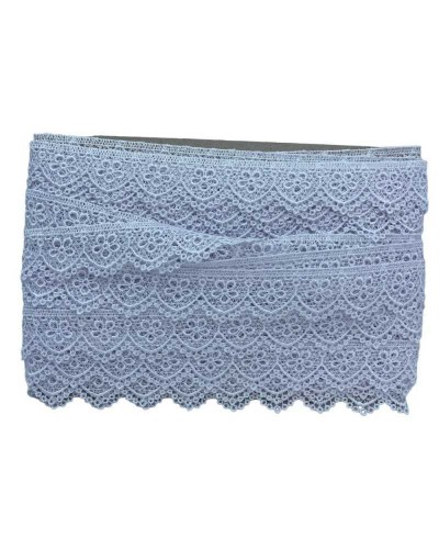 Passamaneria Pizzo Macramè Merletto Ricamo Fiore Smerlato Alto 3 Cm