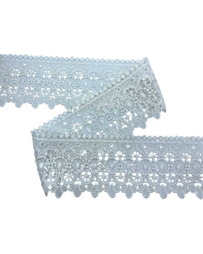 Passamaneria Pizzo Macramè Merletto Ricamo Cerchi Alto 9 Cm