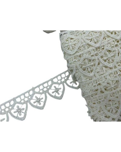 Passamaneria Pizzo Sacro Archetti Ricamo Croce Punta Merletto Macramè Alto 3 Cm