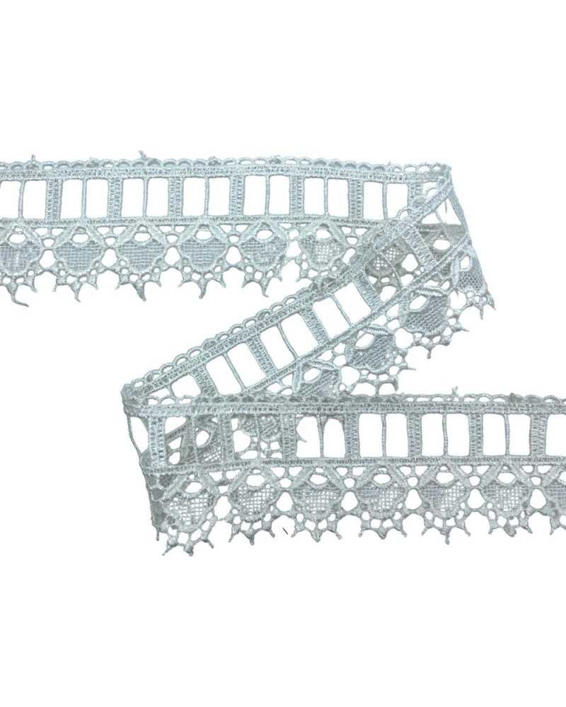 Passamaneria Pizzo Macramè Panna Passanastro Alto 6 Cm