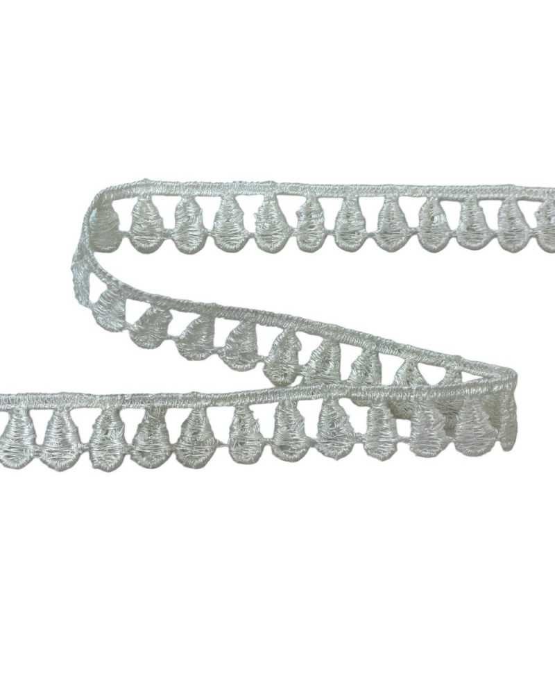 Passamaneria Pizzo Merletto Macramè Puntina Goccia Alto 1,5 Cm