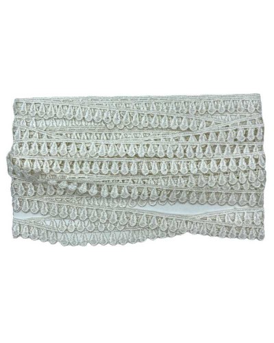 Passamaneria Pizzo Merletto Macramè Puntina Goccia Alto 1,5 Cm