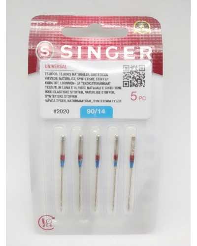 Aghi singer macchina da cucire 2020 90-14 804 r 130-705h tessuti di cotone