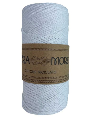 Cordino 3 Mm Macra More Cotone Uncinetto 250 GR Macramè Crochet Filo 200 Mt