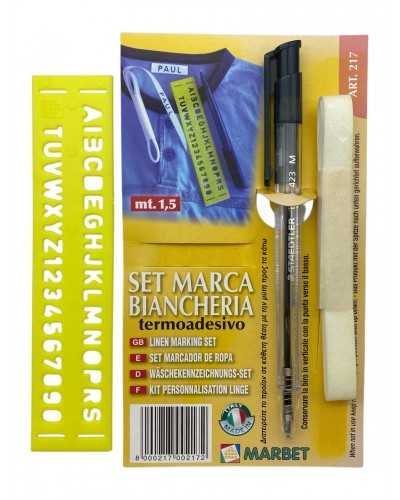 Set Hitzekolben-Teetasse mit Biro- und Normographischen Gewebe- und Schulaufklebern