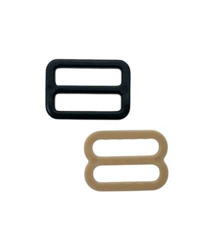 Par de hebilla de plástico para sujetador o accesorios de reemplazo de lencería 1.2 cm