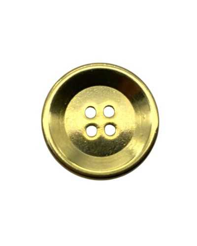 Gold metal button line 36 Ø 23 mm