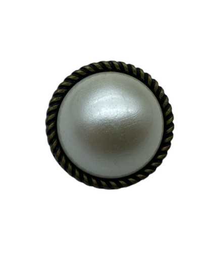 Dekorativer Knopf mit lineated Pearl 34 Ø 23 mm