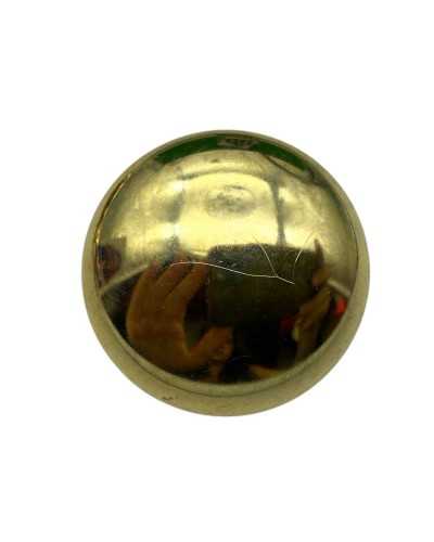 Round shin-free shining button 32x32 mm