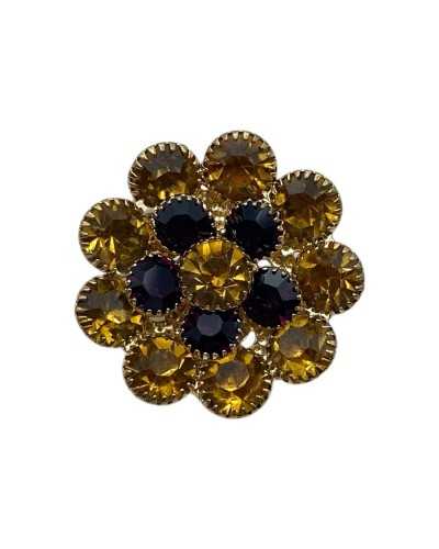 Ligne boutonnée en métal de bijou 36 Ø 2,5 cm