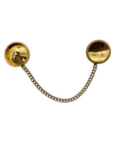 Knopf hohl mit Kette Linie 34 Ø 23 mm Kette 12 cm