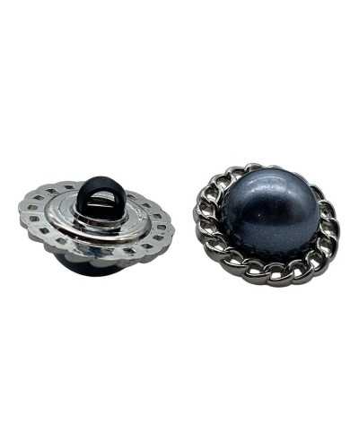 Jewel Bottle Glazed Round Gray Round Line 32 Ø 2 cm