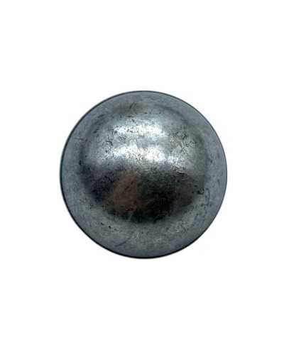 Metal bombed button line 36 | Ø 23 mm Antique finish