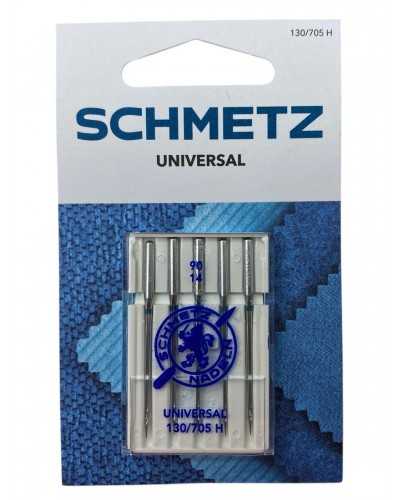 Set 5 universal needles Schmetz 90/14 - 130/705 h