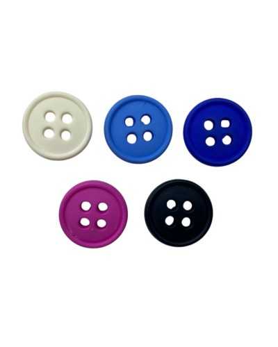 Round Beat 4 Holes Nylon Plastic Line 20 - Ø 13 mm