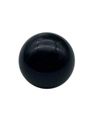 Halbperlenknopf - Ø 13 mm - glänzender Kunststoff