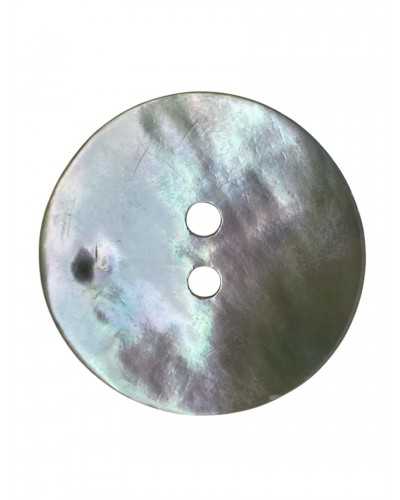 Bouton de nacre Akoya - Ø 23 mm - Ligne 36 - 2 trous