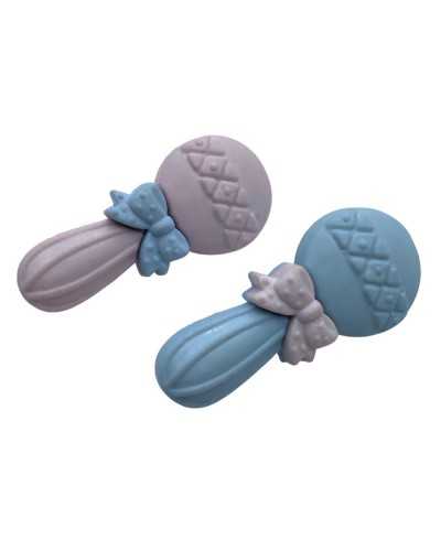 Decorative plastic button - height 3 cm