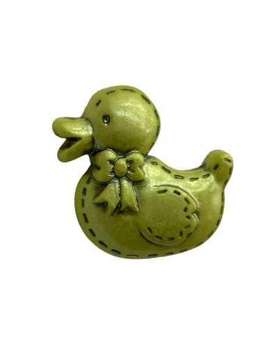 Kunststoff dekorative gelbe Papella-Taste 2 cm