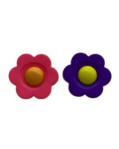 Dekoratives Kunststoff-Blumenmodell-Muster - Ø 2 cm