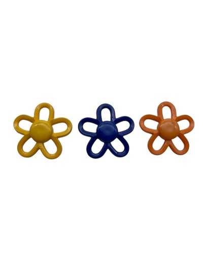 Stylized flower plastic decorative wall Ø 25 mm
