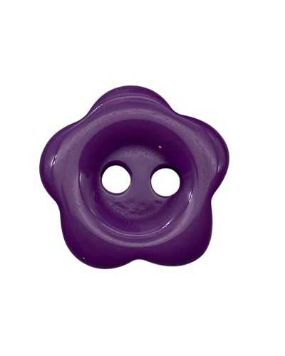 bottoncino decorativo in plastica viola 15 mm