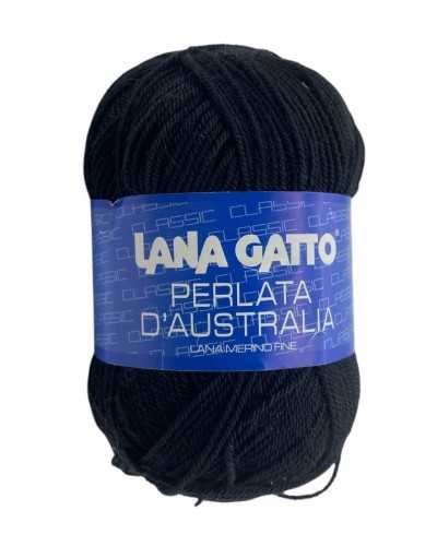 Gomitolo Lana Gatto Perlata D'Australia Merino Fine 50g 233m Ferri 2,5-3