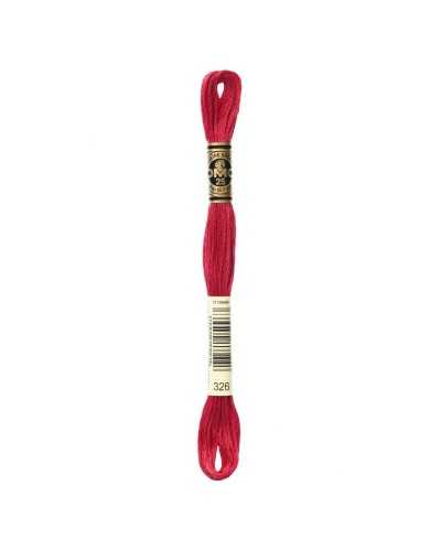 Mouliné Spécial DMC Stickerei-Strang ref. 117mc Roter Farbton