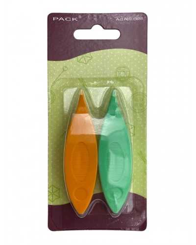 Chat shuttle pack of 2-piece resistant plastic