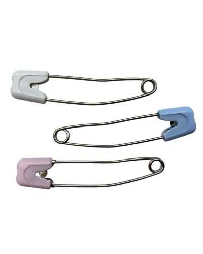 Broche de seguridad para niños de acero inoxidable para 1 pieza