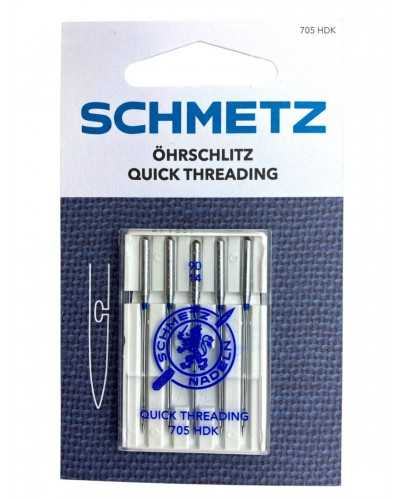 5 Nadeln Schwetz 90/14 Nähmaschine Einfache Einfügen von 705 HDK