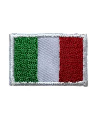 Drapeau de l'application thermoadesive ITALIE 3 × 2 cm