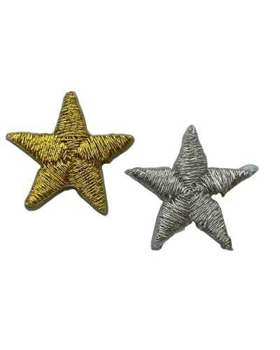 Applicazione Termoadesiva Stella Marina Lurex 1,5 cm