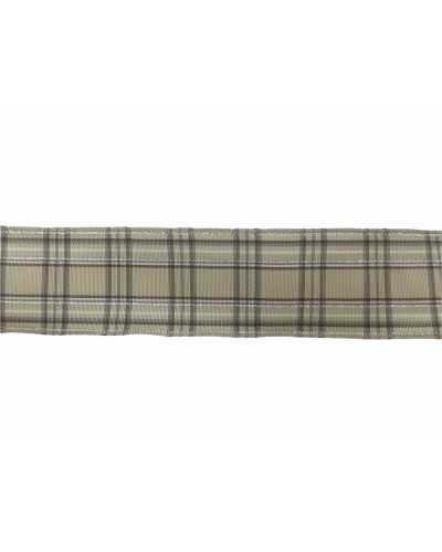 Passamaneria Christmas Taffeta Scozzese Filo Lurex Alto 35 Mm