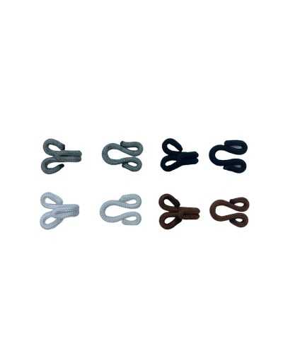 Abmessungen der beschichteten Uncinelli-Haken: 19 x 3 mm