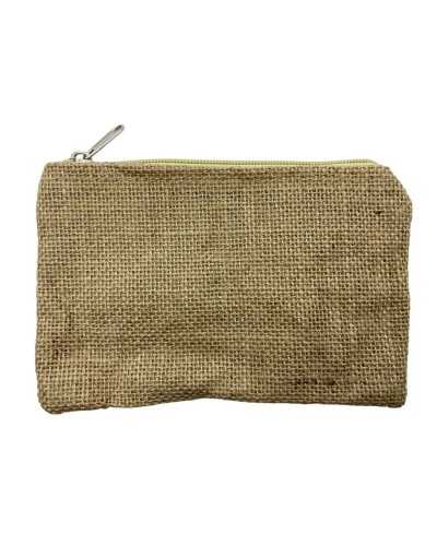 Sac d'embrayage Hesse avec revêtement intérieur ciré 13 × 20 cm 1 pièce