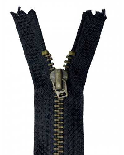 Zip Zip brass zip Length 15 cm fixed