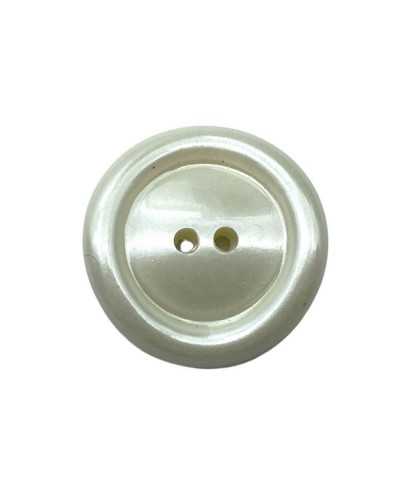 Bouton rond 2 trous linéat 28 18 mm