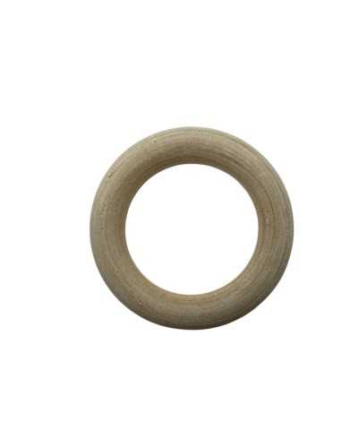 Natürlicher Holzkreis Außendurchmesser 35 mm hoch 6 mm