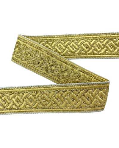 Band Sacred Ghirigoro Lurex Tall Hohe 3 cm Länge 50 cm