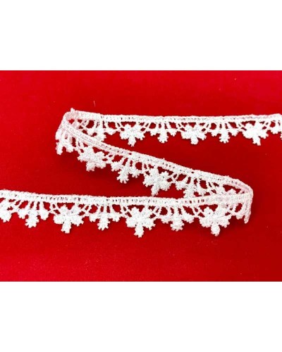 Passamaneria Macramè Merletto Puntina Fiorellino Alto 1 Cm